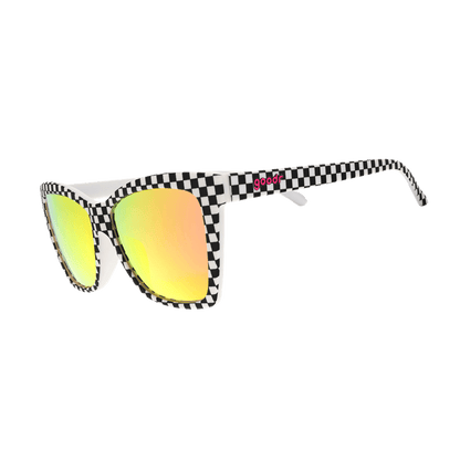 "Server With A Checkered Past" Polarized Pop G Sunglasses