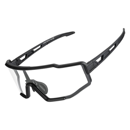 Aerodynamic Windproof Photochromic Cycling Sunglasses