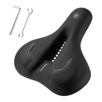 ROCKBROS Comfort Gel Bike Seat Breathable Waterproof Saddle Cruiser/Mountain/Fat Bikes