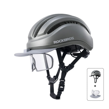 Bike Cycling Helmet with Magnetic Visor