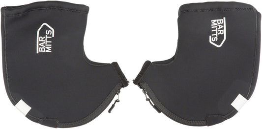Bar Mitts Extreme Road Pogie Handlebar Mittens - Internally Routed Campy/SRAM/Newer Shimano No Zipper XL BLK