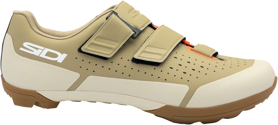SIDI Asper Gravel Shoes - Men's Dark Sand 38 Millennium Fit
