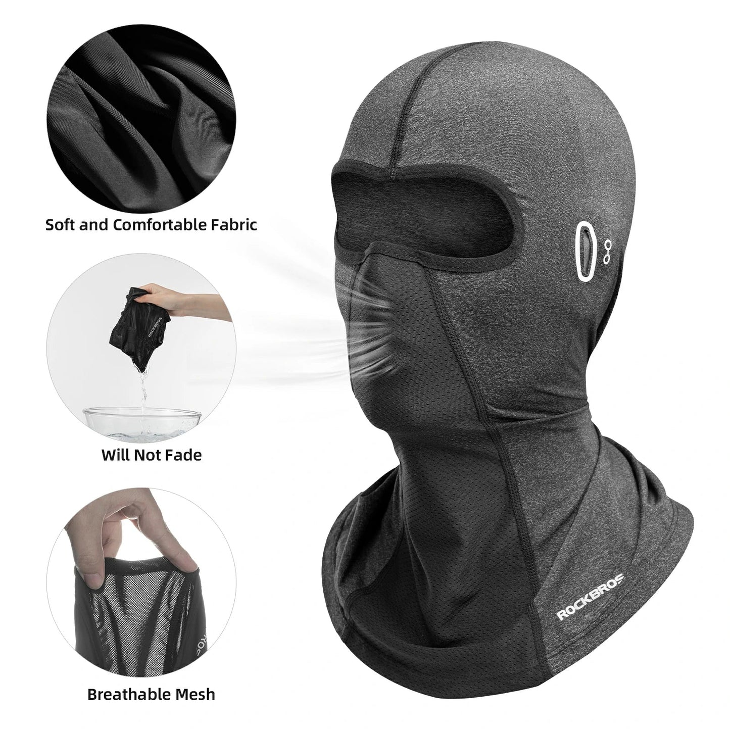 ROCKBROS Summer Cool Balaclava Full Face Mask