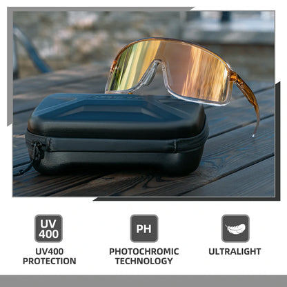 Polarized Photochromic Cycling Sunglasses