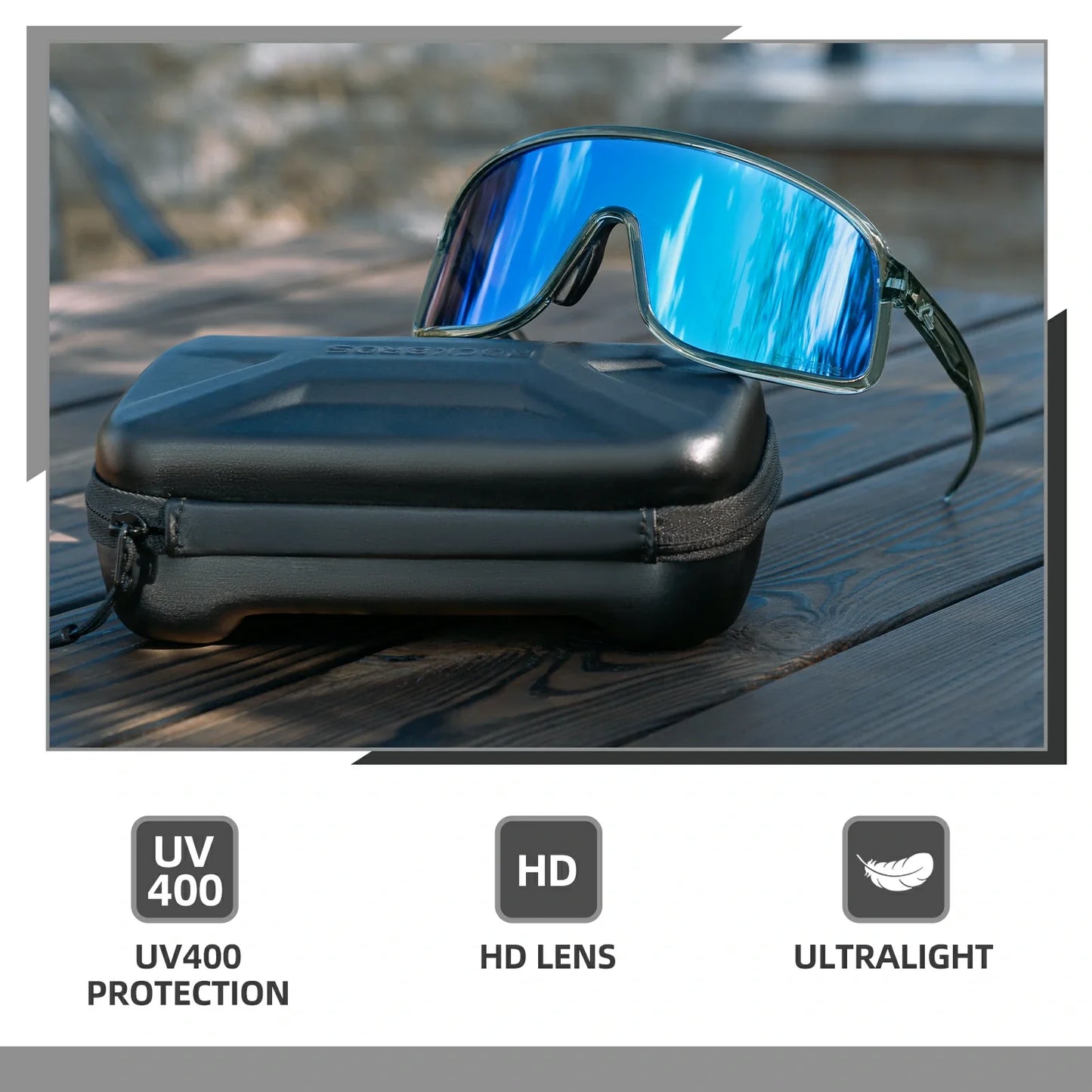 Polarized Photochromic Cycling Sunglasses