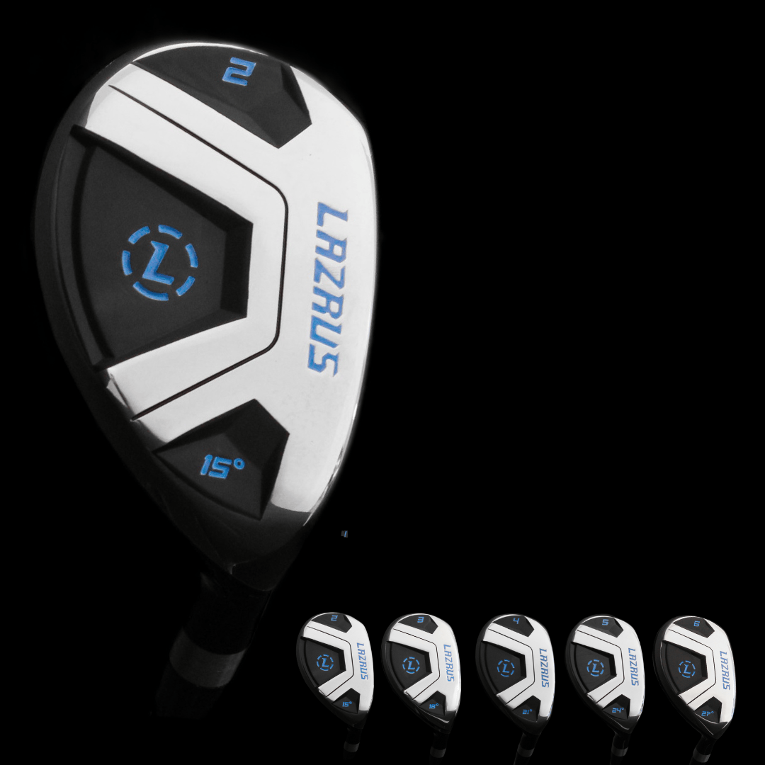 Lazrus Golf LAZ1 Hybrids (SILVER/BLACK)