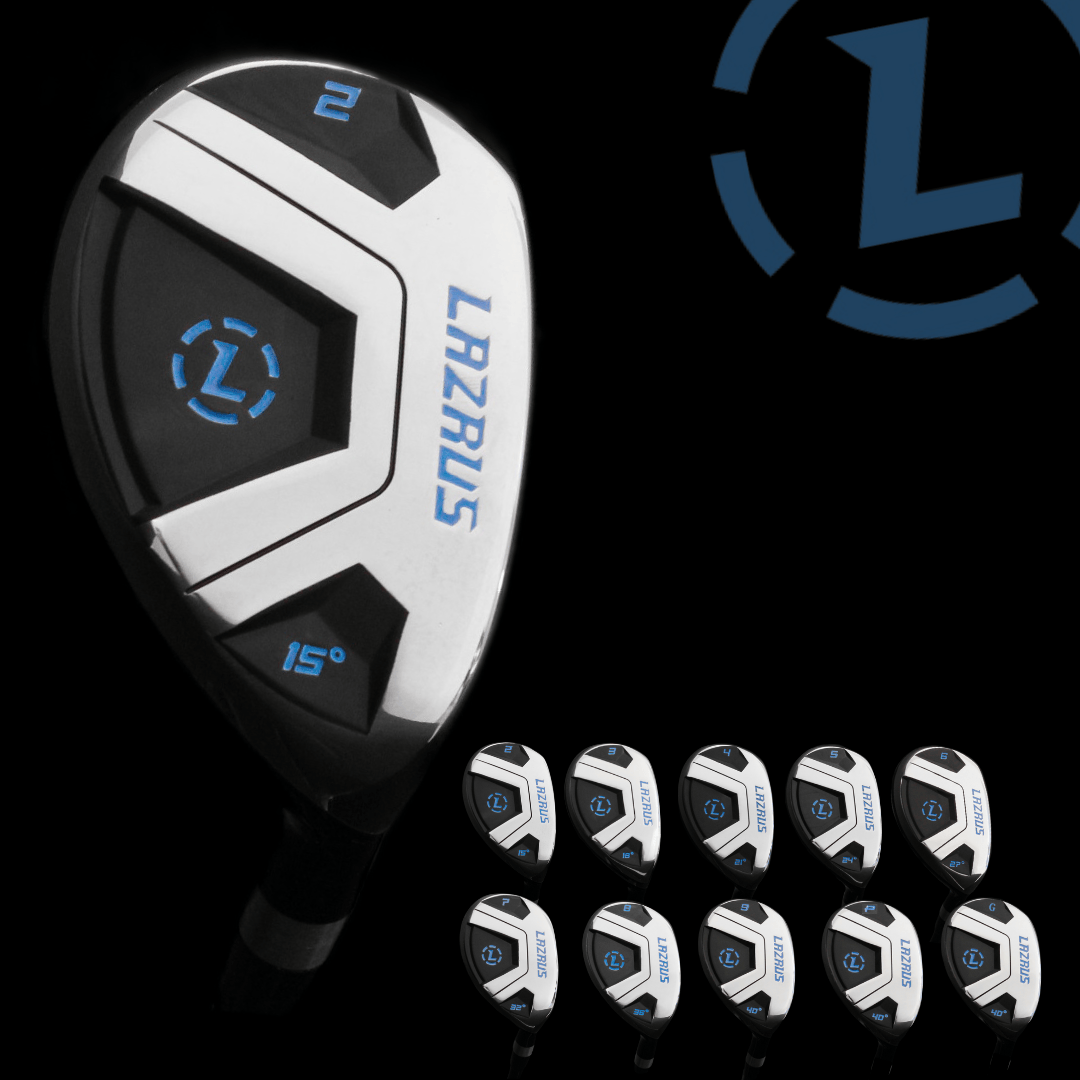 Lazrus Golf LAZ1 Hybrids (SILVER/BLACK)