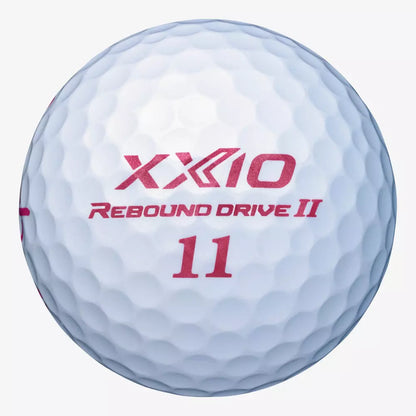 XXIO Rebound Drive 2 Pink 2024 Dozen Golf Balls