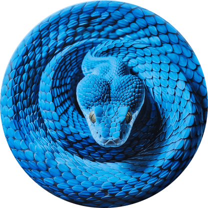 Custom Snake Illusion Disc