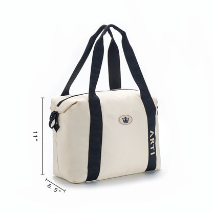 ARTI Cream Duffle Bag