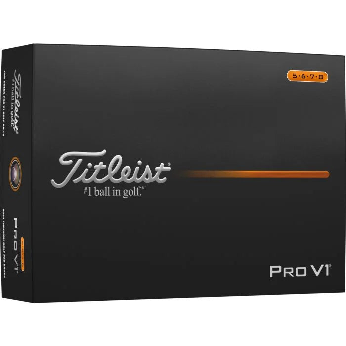 Titleist Pro V1 High #'s (5,6,7,8) 2025 Dozen Golf Balls