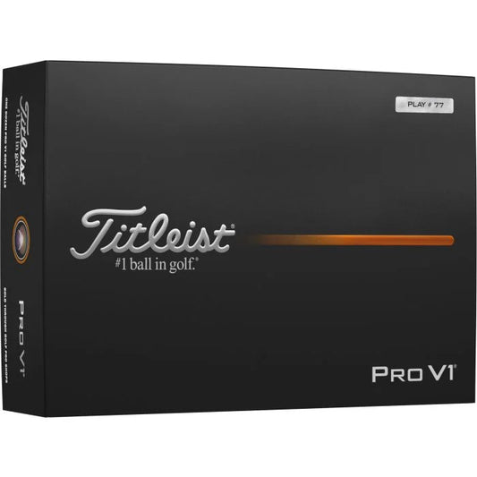 Titleist Pro V1 2025 Special Play Number Golf Balls