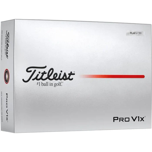Titleist Pro V1x 2025 Special Play Number Golf Balls