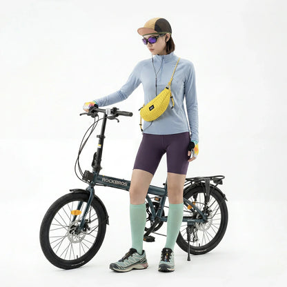 Banana Bike Handlebar Bag, Lightweight Crossbody Cycling Bag 1.8L