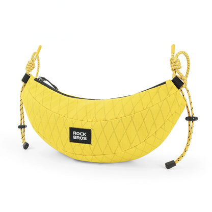 Banana Bike Handlebar Bag, Lightweight Crossbody Cycling Bag 1.8L