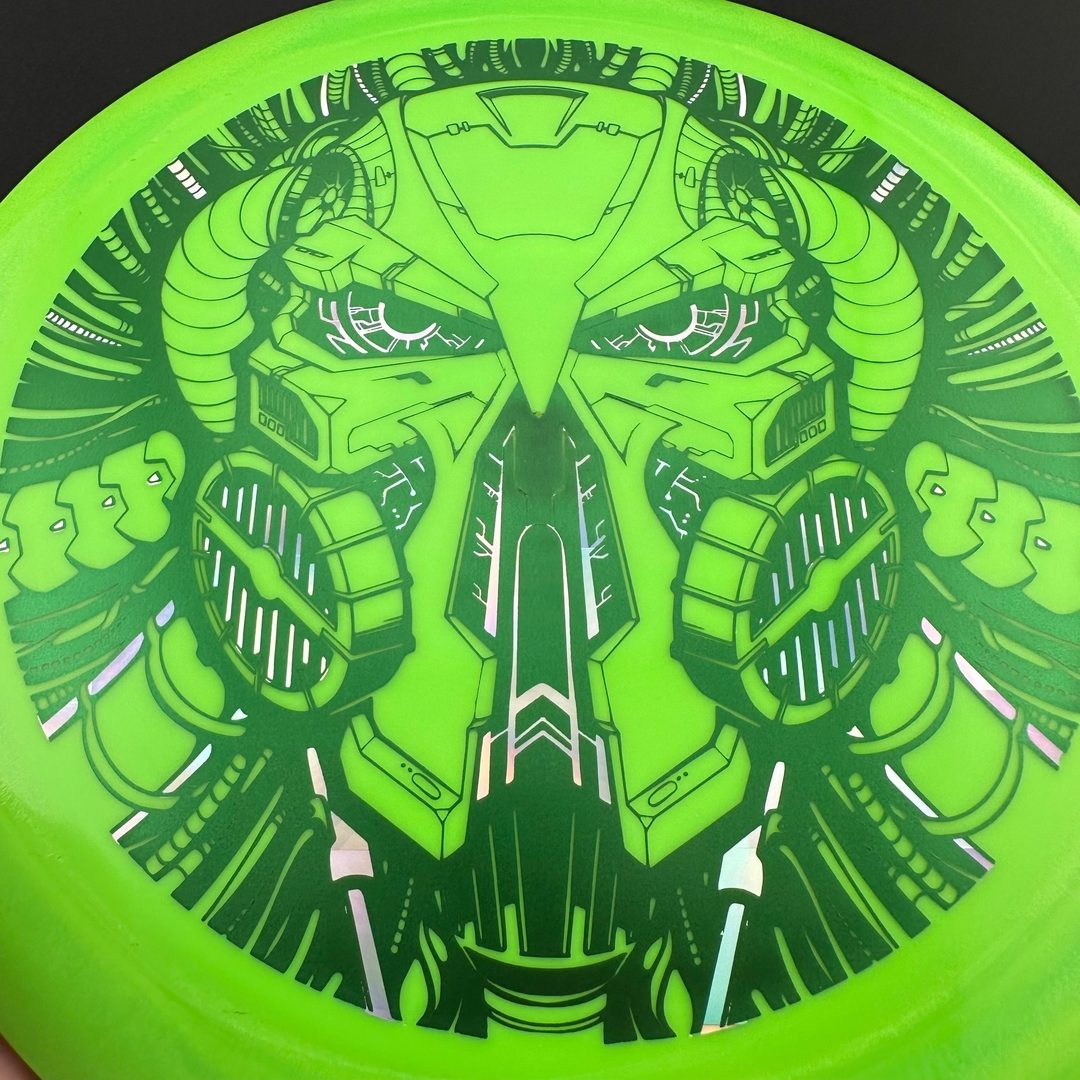Biohazard Star Destroyer - 2 Foil XL Stamp by Michael Barnard