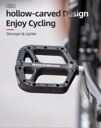 ROCKBROS Extra Large Bike Pedals in Various Colours (Pair)