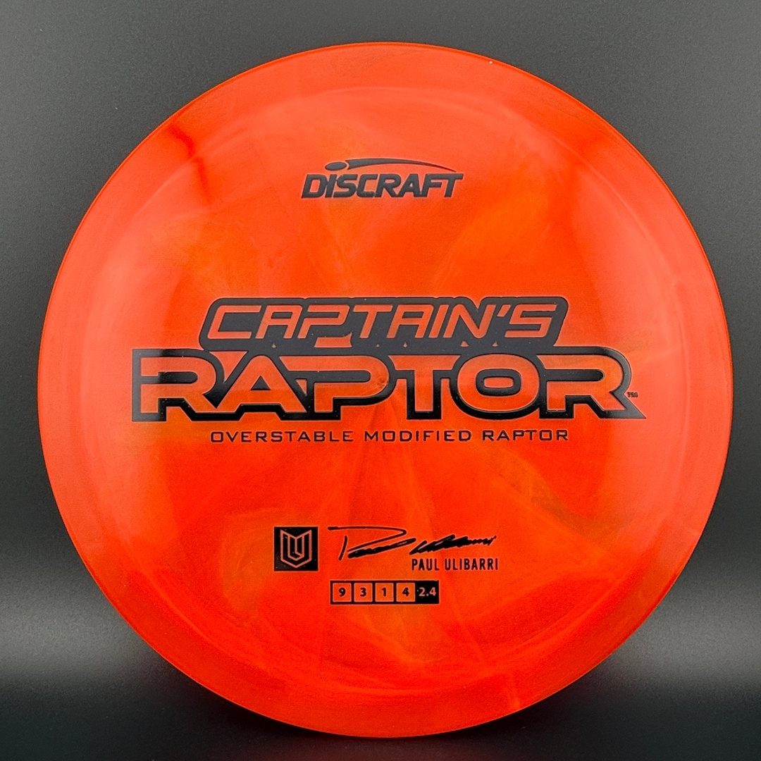 Special Z Blend Captain's Raptor - Paul Ulibarri 2025 Signature Series