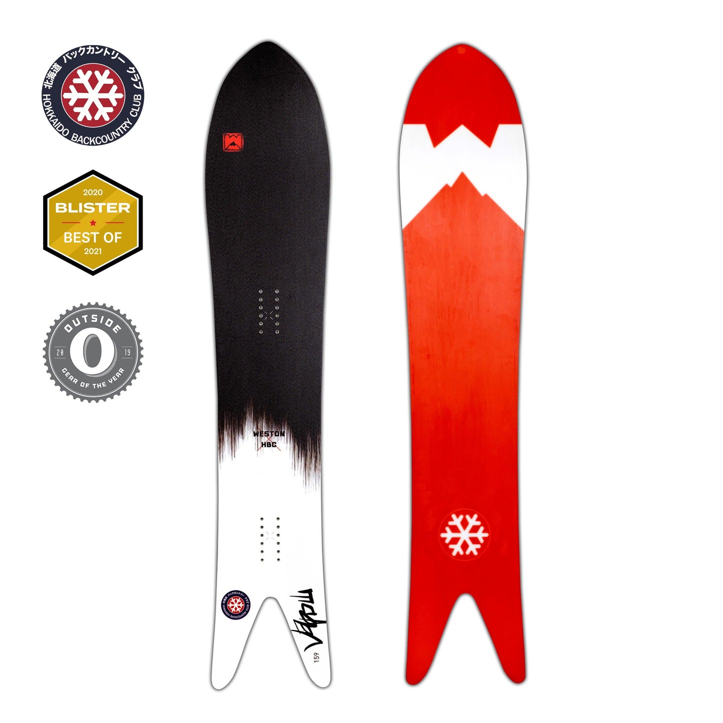 Japow Snowboard x Hokkaido Backcountry Club