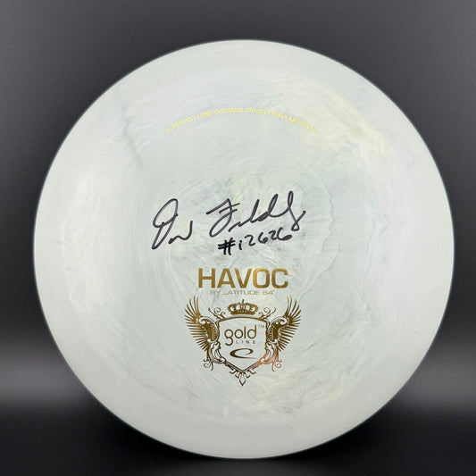 Swirly Gold Havoc *Signed* - PFN - Dave Feldberg *Used