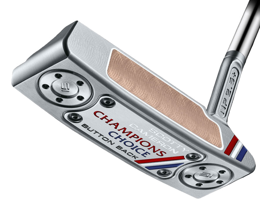 Scotty Cameron 2023 Champions Choice Button Back Newport 2.5 Plus Limited Putter
