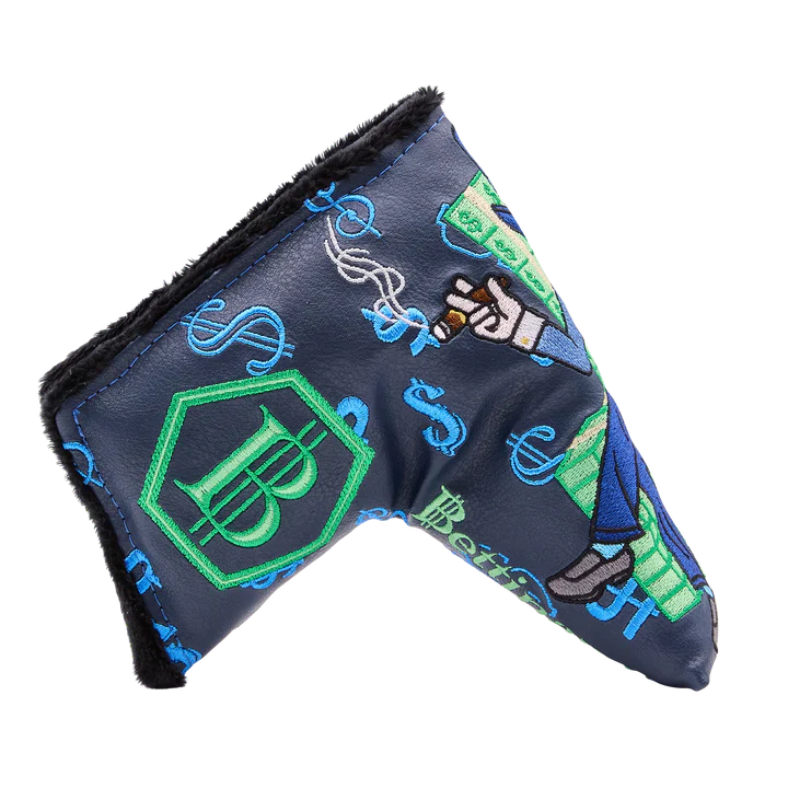 Bettinardi 2024 Throne of Cash Gangster Wizard Blade Putter Headcover