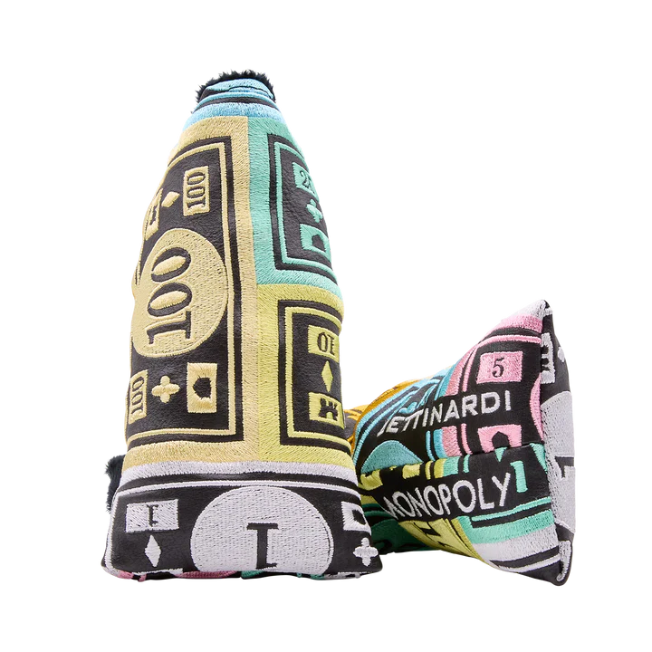 Bettinardi x Monopoly Fun Money Blade Putter Headcover