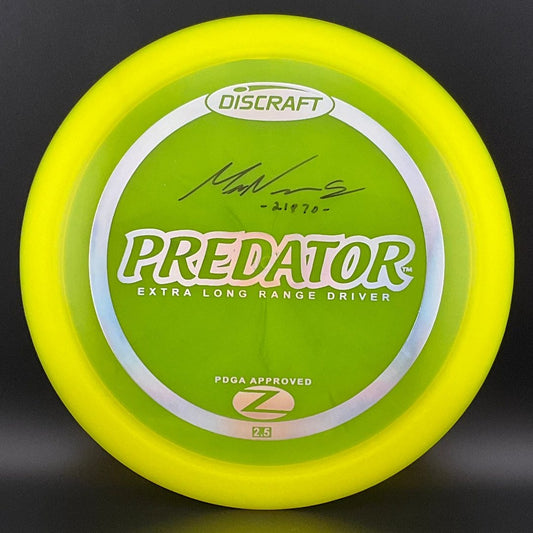 Z Predator *Signed* - PFN - Max Nichols