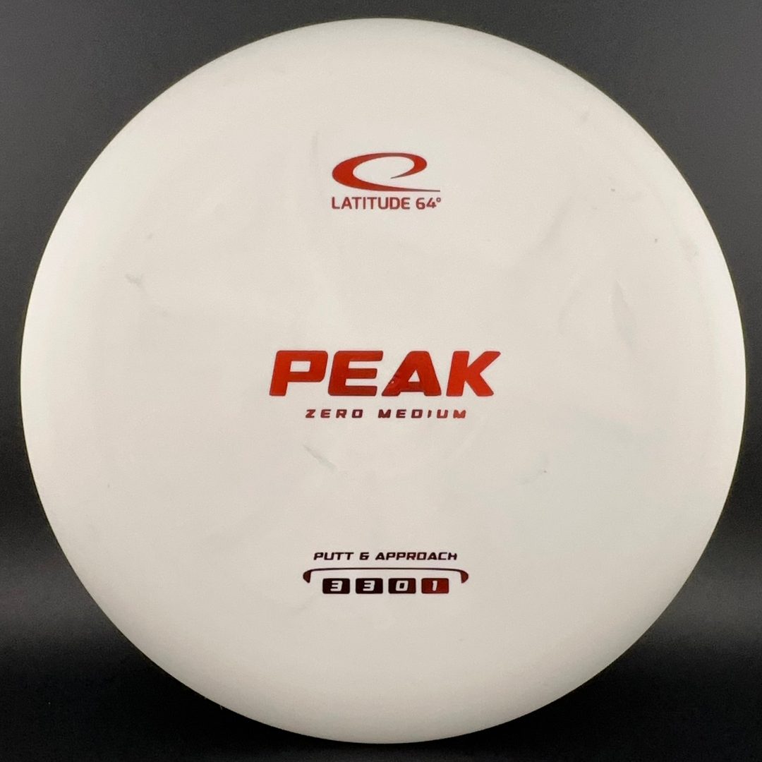 Zero Medium Peak - First Run
