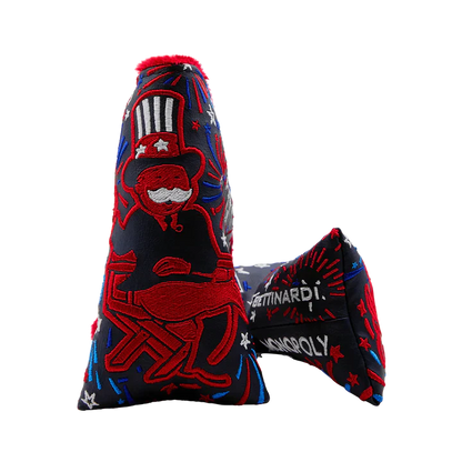 Bettinardi x Monopoly Americana Firework Blade Putter Headcover