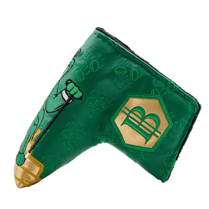 Bettinardi Gangster Cat Throne of Gold Blade Putter Headcover