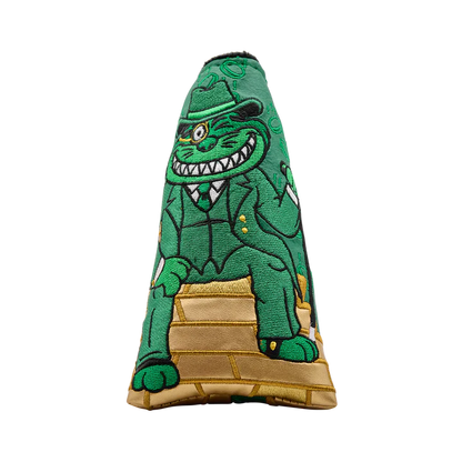 Bettinardi Gangster Cat Throne of Gold Blade Putter Headcover