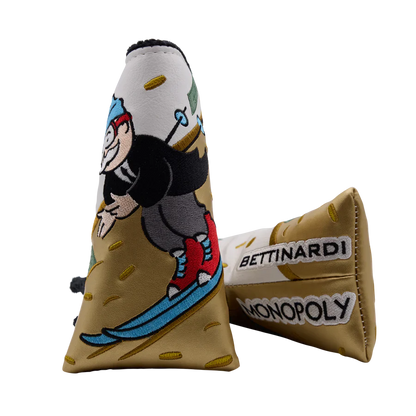 Bettinardi -  Bettinardi x Monopoly Mr. Monopoly Skiing Blade Putter Headcover