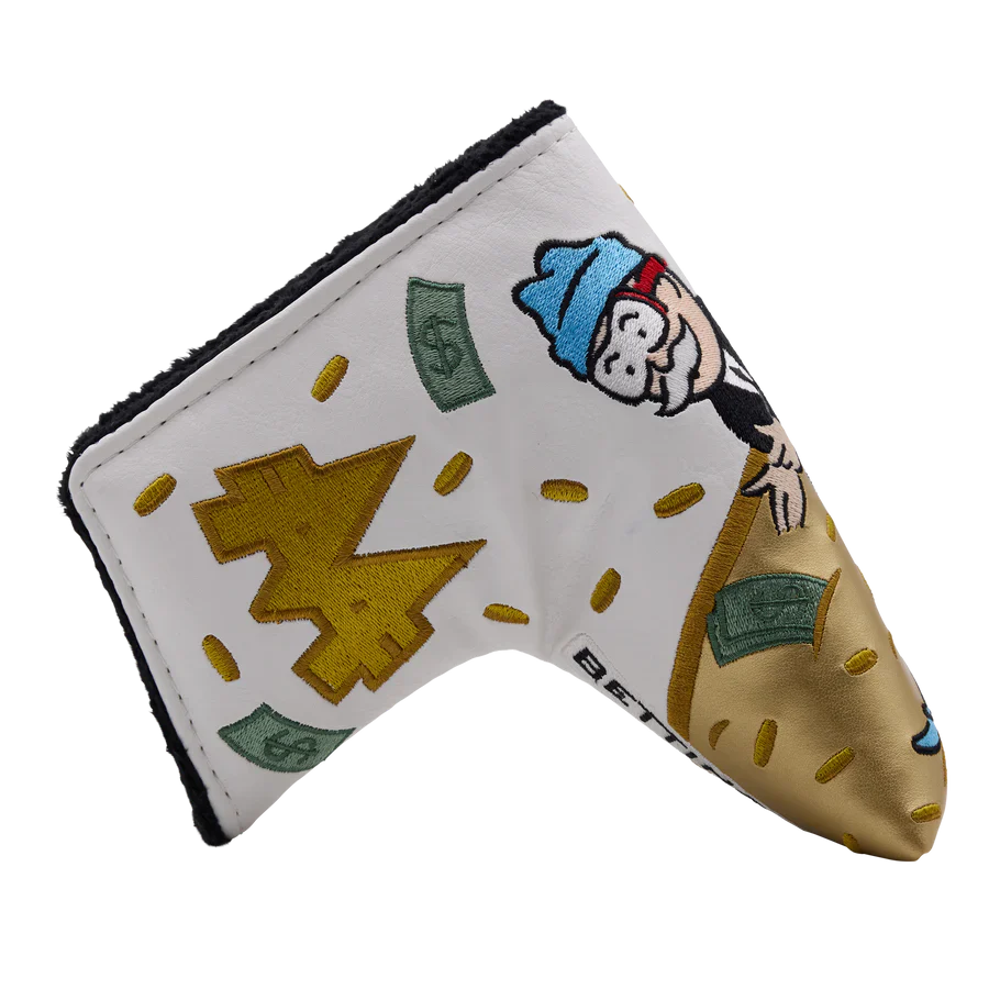 Bettinardi -  Bettinardi x Monopoly Mr. Monopoly Skiing Blade Putter Headcover