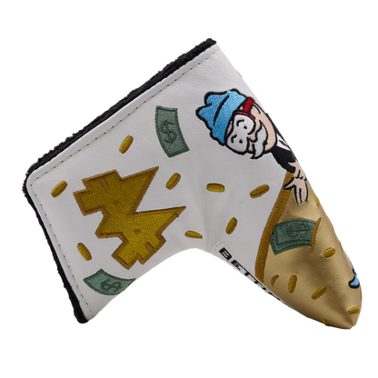 Bettinardi -  Bettinardi x Monopoly Mr. Monopoly Skiing Blade Putter Headcover