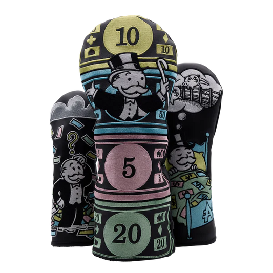 Bettinardi x Monopoly Fun Money Wood Headcover Set