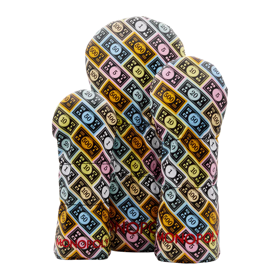 Bettinardi x Monopoly Chi Town Mr. Monopoly Fairway Wood Headcover Set