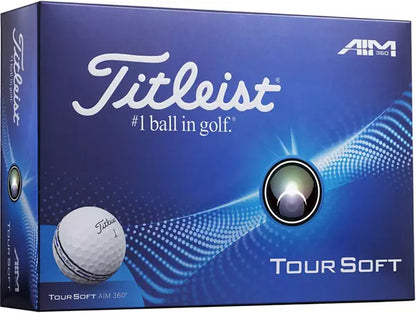 Titleist Tour Soft 360 White 2025 Golf Balls