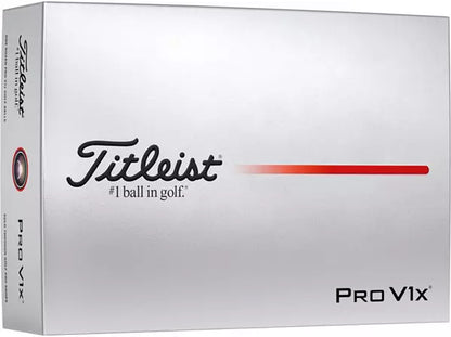 Titleist 2025 Pro V1x Dozen White Golf Balls