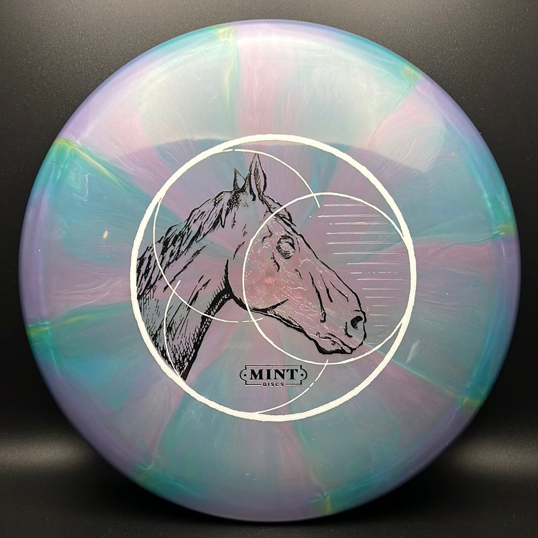 Sublime Swirl Mustang - "UV X-Ray" by ZAM - UV Reactive Foil
