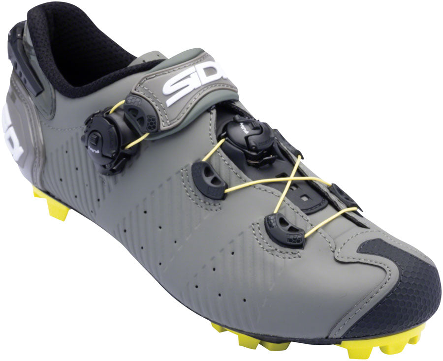 SIDI Drako 2S SRS Mountain Clipless Shoes - Men's Military Yellow 40