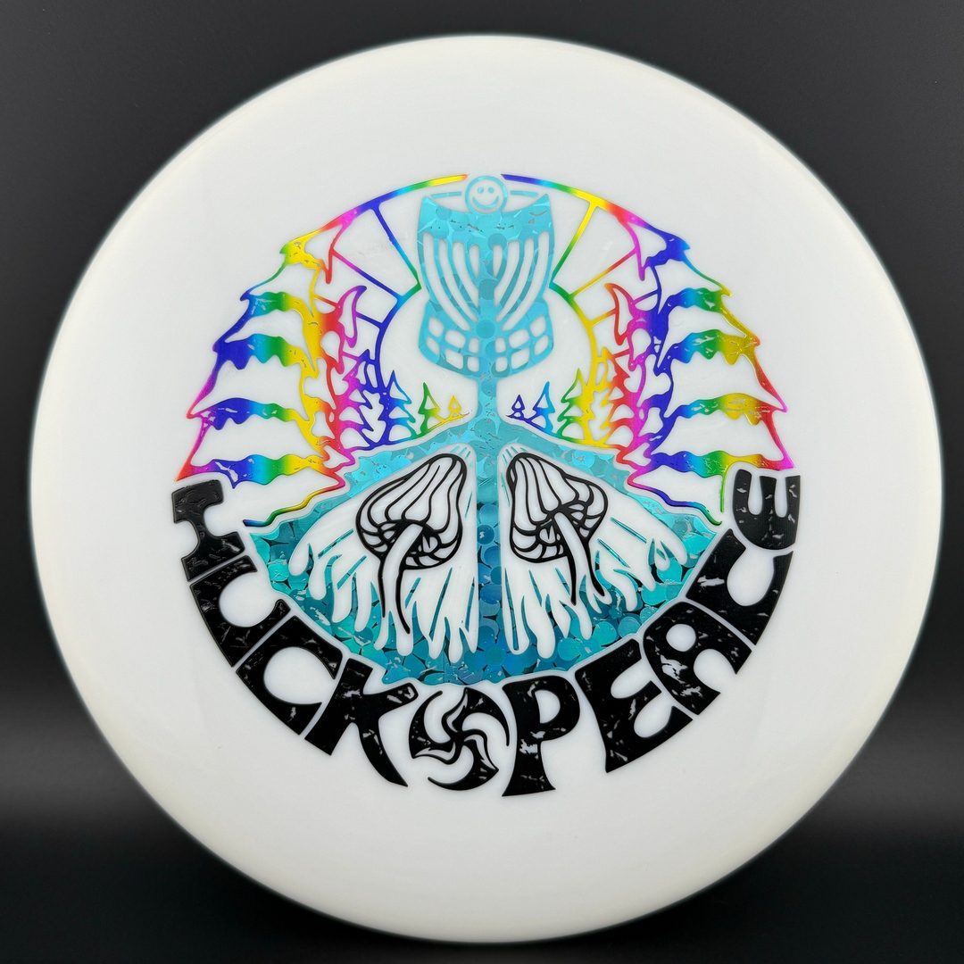 Soft Neo Spore - Huk Lab Peace Triple Foil Stamp