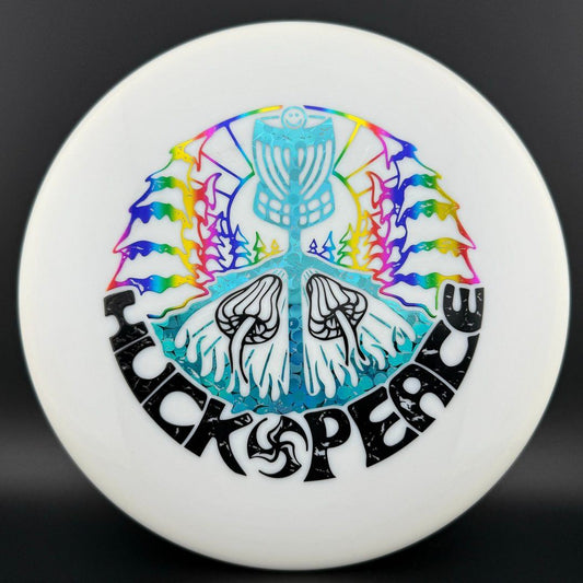 Soft Neo Spore - Huk Lab Peace Triple Foil Stamp