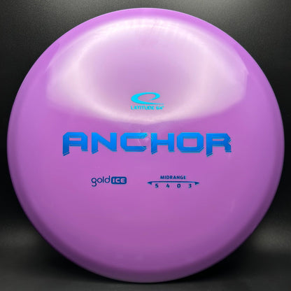 Gold Ice Anchor - First Run