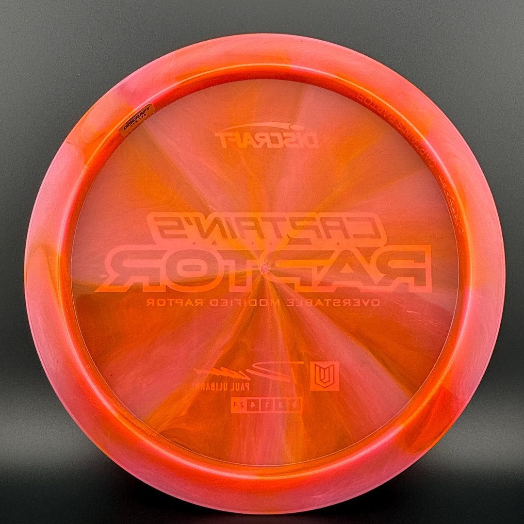 Special Z Blend Captain's Raptor - Paul Ulibarri 2025 Signature Series