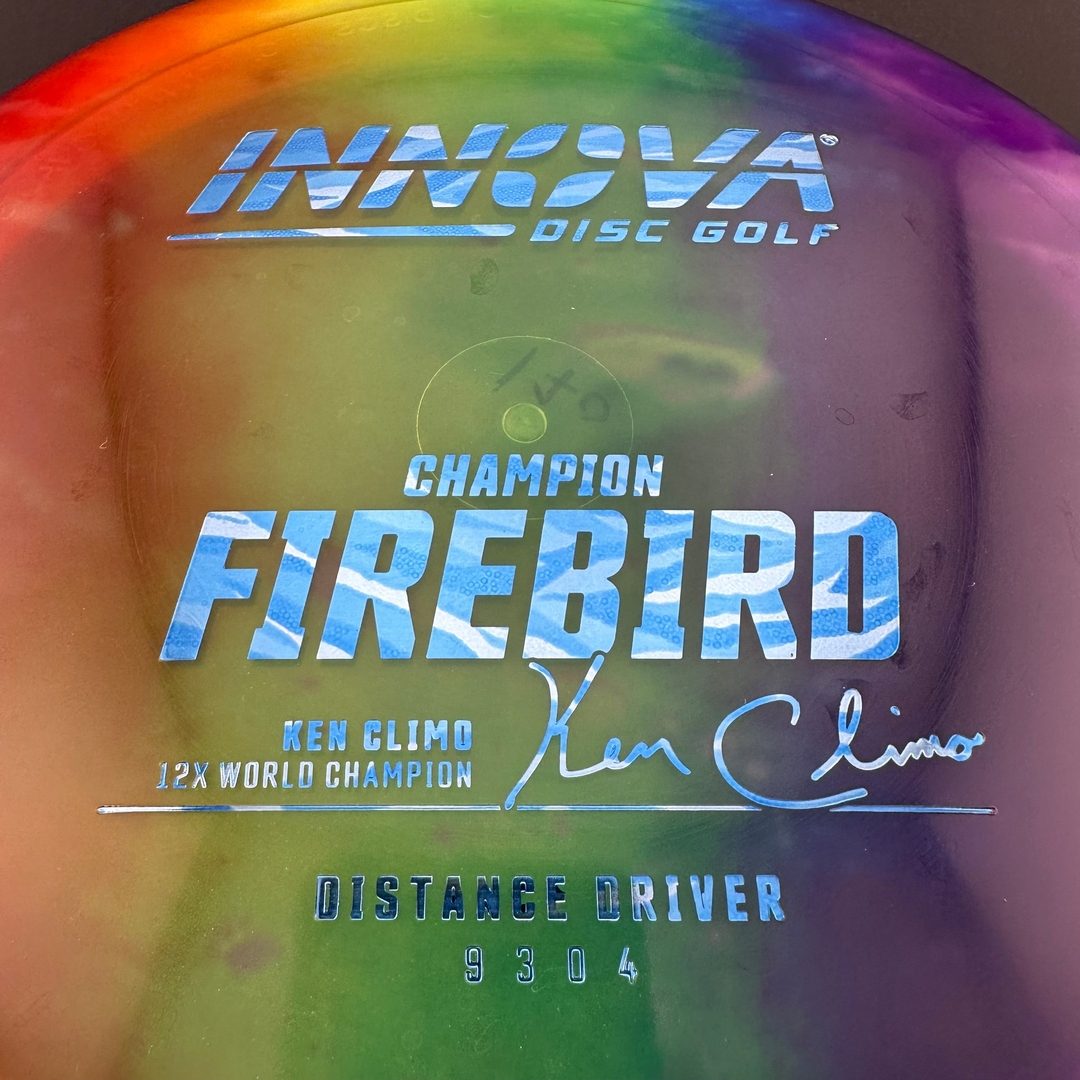 I-Dye Champion Firebird - Ken Climo 12x World Champ