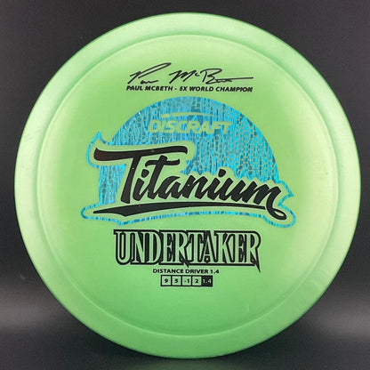 Titanium Undertaker - *Lightly Used* Paul McBeth 5x - 2021 Edition