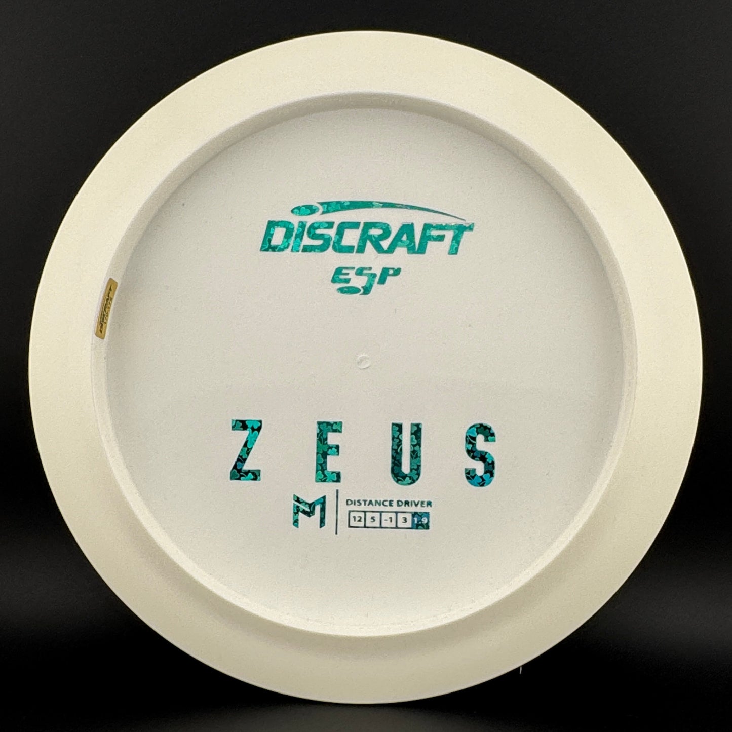 White ESP Zeus - Bottom Stamp Dyer's Delight - Paul McBeth
