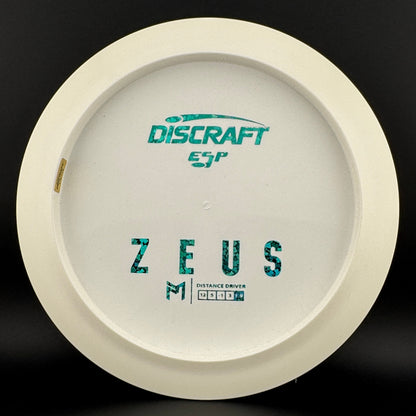 White ESP Zeus - Bottom Stamp Dyer's Delight - Paul McBeth