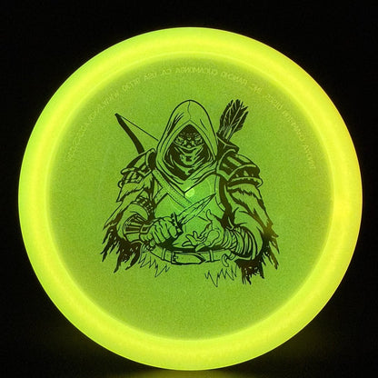Classic Glow Champion Fairway Disc - Dark Rebel